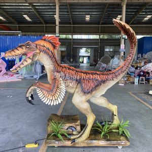 Fournisseur de Dinosaurios Exposition réaliste de dinosaures artificiels vivants Animatronics <span class=keywords><strong>Velociraptor</strong></span> grandeur nature dans le parc <span class=keywords><strong>Jurassic</strong></span> <span class=keywords><strong>World</strong></span> - Product Image 3