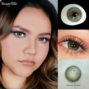 <span class=keywords><strong>Lentilles</strong></span> <span class=keywords><strong>de</strong></span> contact colorées souples marron-gris pour <span class=keywords><strong>yeux</strong></span> <span class=keywords><strong>foncés</strong></span>, effet iris Grace Brown, vente en gros - Product Image 3