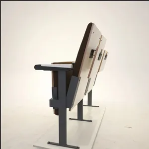 Modern Theater Seating Auditorium Chair With Full Aluminium Leg