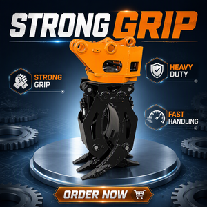 Vente en gros d'usine : <span class=keywords><strong>Grappin</strong></span> de tri hydraulique rotatif de démolition pour <span class=keywords><strong>mini</strong></span>-pelles de 1 à 5 tonnes - Product Image 1
