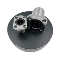 Roulement linéaire à bride en acier chromé de haute précision Série LM 5-40UU Cage en nylon HUALU Impression 3D