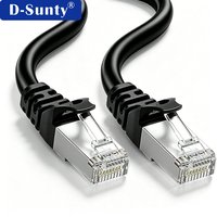 Cable de Red Cat6 con Revestimiento de PVC, Cables de Comunicación con Certificación CE ROHS, Cable Ethernet para Monitoreo de Seguridad en Edificios Comerciales