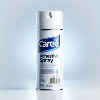 Spray adhésif artisanal pour papier, tissu, mousse - Séchage rapide, liaison permanente, sans plis - Bombe aérosol de 500 ml