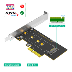 NVMe <span class=keywords><strong>SSD</strong></span> M2 PCIe <span class=keywords><strong>adapter</strong></span> M.2 NVMe <span class=keywords><strong>SSD</strong></span> để <span class=keywords><strong>PCI</strong></span> Express X4 thẻ Riser <span class=keywords><strong>Adapter</strong></span> M Key 2230-2280 M2 <span class=keywords><strong>SSD</strong></span> trong kho - Product Image 2