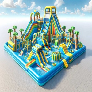 Château Gonflable Commercial Géant en PVC Écologique avec Piscine à Balles pour Usage Extérieur – Offre Spéciale - Product Image 2