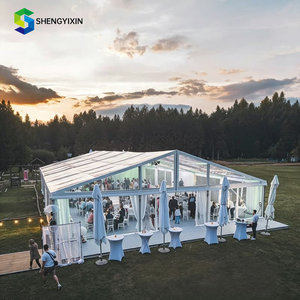 <span class=keywords><strong>Chapiteau</strong></span> de <span class=keywords><strong>mariage</strong></span> transparent romantique avec tables et chaises pour <span class=keywords><strong>200</strong></span> <span class=keywords><strong>personnes</strong></span> - Product Image 1