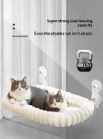 Lit pour chat pour chats de grande taille (jusqu'à 9 kg), lit pour animaux en peluche, nid pour chat, fabriqué sur commande, vente en gros en vrac, fabricant pour bureau
