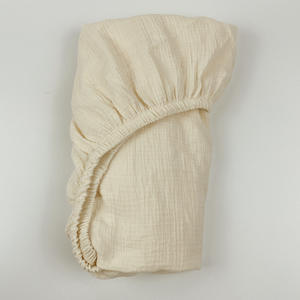 Nuevas sábanas <span class=keywords><strong>de</strong></span> <span class=keywords><strong>cuna</strong></span> <span class=keywords><strong>de</strong></span> bebé <span class=keywords><strong>de</strong></span> muselina transpirable suave <span class=keywords><strong>de</strong></span> algodón orgánico 100% <span class=keywords><strong>de</strong></span> color sólido <span class=keywords><strong>de</strong></span> 2 capas <span class=keywords><strong>para</strong></span> bebés - Product Image 5