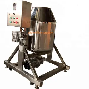 360 degree rotating stainless steel powder tumbler mixer machine