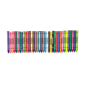 Coffret de crayons de couleur pour enfants, personnalisable, 4, 6, 8, 12, 24 couleurs, crayons soyeux non toxiques pour bébés et enfants - Product Image 1