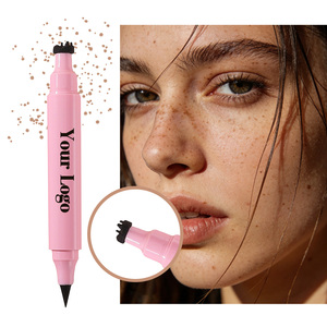 ปากกาปั๊มลายกระแบบสองหัว กันน้ำ แห้งเร็ว รับผลิตแบรนด์ส่วนตัว - Product Image 1