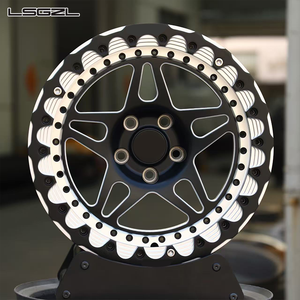 Jantes forgées LSGZL Bead Lock T6061 5*120 5*114.3 5*112 15 17 18 pouces, jantes tout-terrain pour Camaro Corvette Charger <span class=keywords><strong>GTR</strong></span> R35 - Product Image 3