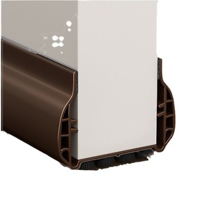 Autocollant de chambre à coucher en laine anti-souris muet coupe-vent et insonorisé bande d'étanchéité de couture inférieure de porte pour pieds de meubles de porte en bois - Product Image 1