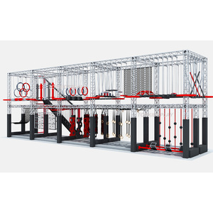 Parc d'aventure intérieur personnalisé pour adultes <span class=keywords><strong>Ninja</strong></span> Course, parcours d'obstacles <span class=keywords><strong>Ninja</strong></span> <span class=keywords><strong>Warrior</strong></span> pour enfants avec parcours de blocs en mousse - Product Image 3