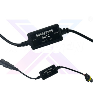 Faros delanteros LED para coche <span class=keywords><strong>H4</strong></span> H7, fuerte decodificador Canbus H1 H3 H8 H9 H11 2024 9005 9006 H13 9012 9004 9007, condensadores LED, - Product Image 1