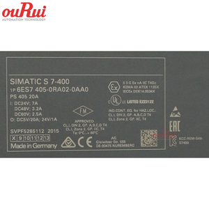 Hàng chính hãng 6ES7405-0RA02-0AA0 Nguồn điện PS405 dải rộng 20A SIMATIC S7-400 6ES7 405-0RA02-0AA0 Tồn kho - Product Image 5