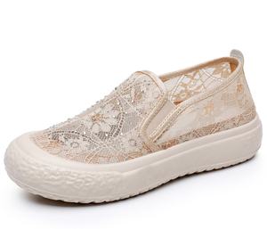 Nuove <span class=keywords><strong>Scarpe</strong></span> Casual da <span class=keywords><strong>Donna</strong></span> Design 2024 <span class=keywords><strong>Eleganti</strong></span> <span class=keywords><strong>Scarpe</strong></span> in Pizzo per Donne - Product Image 6