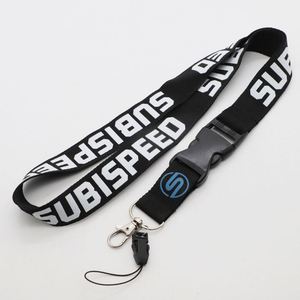Custom Logo Detachable Silk Screen Printing Polyester <b>Lanyard</b> Neck Strap <b>Car</b> Club Member Keychain <b>Lanyard</b> - Product Image 1