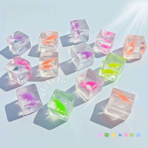 Juguetes Antiestrés con Forma de Cubo de Hielo de Dinosaurio, Diseño Divertido y Adorable, Juguete Sensorial - Product Image 2