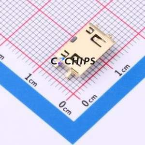 XDHF-1902-1908 <b>HDMI</b> Connector SMD Connector ( Connector <b>Type</b>: <b>HDMI</b>-<b>C</b> )( Gender: Female )( Total Number of PINs: 19P ) - Product Image 1