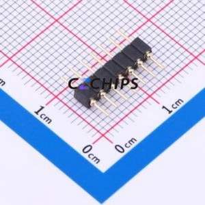 PZ200-1-07-Z-C Pin Header Through hole Component (THT),P=2mm Connector 1x7P 2mm 2mm Round Pin - Product Image 2