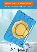 Étui pour iPad 11e génération A16, antichoc, avec béquille, en silicone, pour iPad 11e génération A16, 10e génération, 10,9 pouces