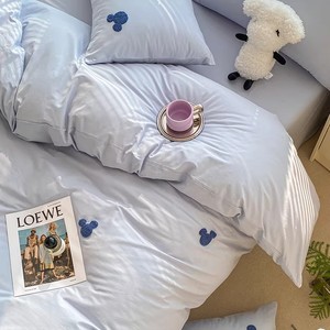 Cartoon Four Piece Set 100% Cotton Woven Quality 200TC All Season <strong>Bedding</strong> Sheet - Product Image 5