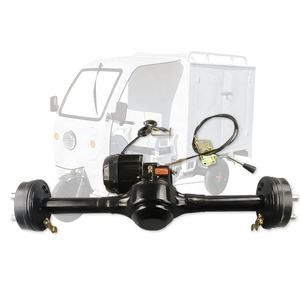 80cm 드라이브 샤프트 시프트 리어 액슬 1300W 브러시리스 전기 세발 자전거 차량 변속기 기어 변경 리어 드럼 브레이크 리어 액슬 - Product Image 1