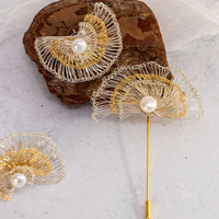 Boucles d'oreilles de luxe pour femmes et jeunes filles, en alliage de cuivre plaqué argent, avec pampilles en fil doré, tissées à la main, certifiées par un tiers