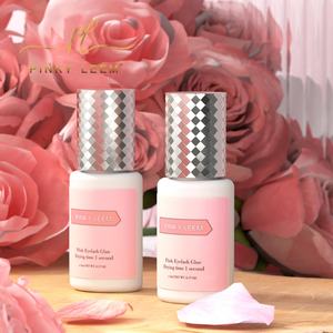 Pinky Leem Waterproof Eyelash <b>Glue</b> 1s Sensitive Pink Eyelash Extension <b>Glue</b> <b>Individual</b> <b>Lash</b> Adhesive <b>for</b> Pink Bottle - Product Image 6
