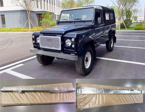1983-2006 Early <span class=keywords><strong>Land</strong></span> <span class=keywords><strong>Rover</strong></span> <span class=keywords><strong>Defender</strong></span> 90 110 <span class=keywords><strong>130</strong></span> piezas de carrocería de parachoques delantero OEM # LR062058 - Product Image 2