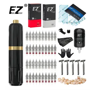 Fabricante direto EZ Tattoo Nano X 1 bateria Tattoo Machine Set Atacado Profissional Completo conjunto máquina Tattoo Kits