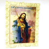 Affiches dégradées 3d, religieux, A3, inde chrétien, 3d, offre spéciale, 100%
