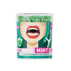 Palillos de Hilo Dental Han Baile de 8cm, Desechables de Plástico con Frescura de Menta para Cuidado Bucal - Product Image 2