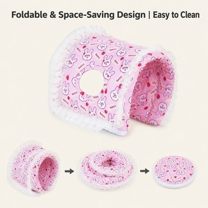 Cama para Mascotas Pequeñas con Temática de Sushi Japonés, Marca Rabbit Rabbit Hideout, con Tela de Felpa de Algodón <span class=keywords><strong>y</strong></span> Aislamiento Térmico - Product Image 5