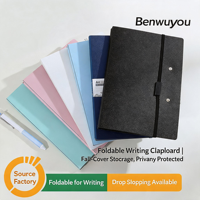 Porte-documents pliable A4, bloc-notes portable pour étudiants, porte-documents de bureau personnalisable