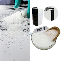 Granulés blancs de résine vierge HDPE, haute rigidité, qualité alimentaire et médicale, matériau d'emballage rigide