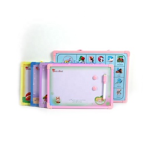 <span class=keywords><strong>Pizarra</strong></span> Magnética <span class=keywords><strong>Pequeña</strong></span> de Plástico con Marco de Dibujos Animados para Niños, en Oferta - Product Image 2
