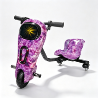 Kart électrique de haute qualité, 36V, 360 degrés, trike, 250W, frein à tambour, scooter de course en plein air pour enfants, charge maximale de 80 kg