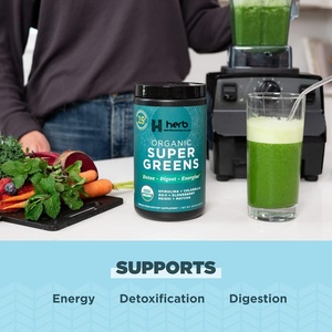 Oem/ODM nhãn hiệu riêng hữu cơ siêu xanh chất xơ bổ sung siêu trái cây xanh - Product Image 2