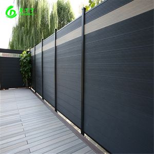Заводская поставка 6*6 6*8 футов Садовый Забор уединенный уличный гнистостойкий деревянный композитный забор Европейский стиль Wpc забор панели по индивидуальному заказу - Product Image 1