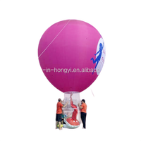 Modèle en PVC personnalisable avec LOGO pour centre commercial, forme personnalisée, publicité, ballon à air chaud gonflable, ballon à l'hélium