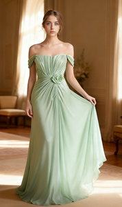 <span class=keywords><strong>Abito</strong></span> da festa dimagrante <span class=keywords><strong>verde</strong></span> chiaro alla moda estivo - Product Image 3