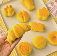 Jouets Squishy Souples à Remontée Lente pour Enfants, Anti-Stress avec Sac Surprise, Jouet à Presser en TPR pour Soulager le Stress