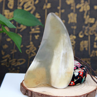 Planche de massage Gua Sha en corne de bœuf, grande, résistante aux chutes, plaque de raclage des méridiens, outil de raclage beauté pour le visage et le corps à domicile