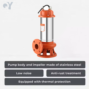 Bomba sumergible de corte de acero inoxidable naranja WOAS de aguas residuales industriales QY (puerto roscado opcional) - Product Image 3
