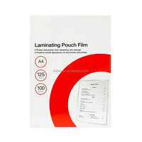 Pochettes de plastification à chaud transparentes en PET de bonne qualité antistatiques format A4