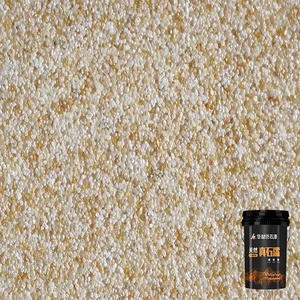 Eco-Friendly Texture Stone Paint Liquid Epoxy Coating For Exterior Wall Decoration