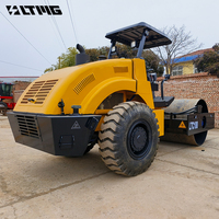 LTMG 10 tonnes Compacteur à rouleau à tambour unique Rouleau vibrant Vente de rouleaux de sol