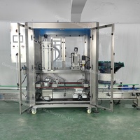 Têtes de Automatic1-8 haute performance Ligne de remplissage de liquide Bouteille liquide chloroforme 25L Machine de remplissage de pesticides
